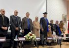 صور من من مناقشة أطروحة الطالب مسعود طارق بكلية اللغة العربية